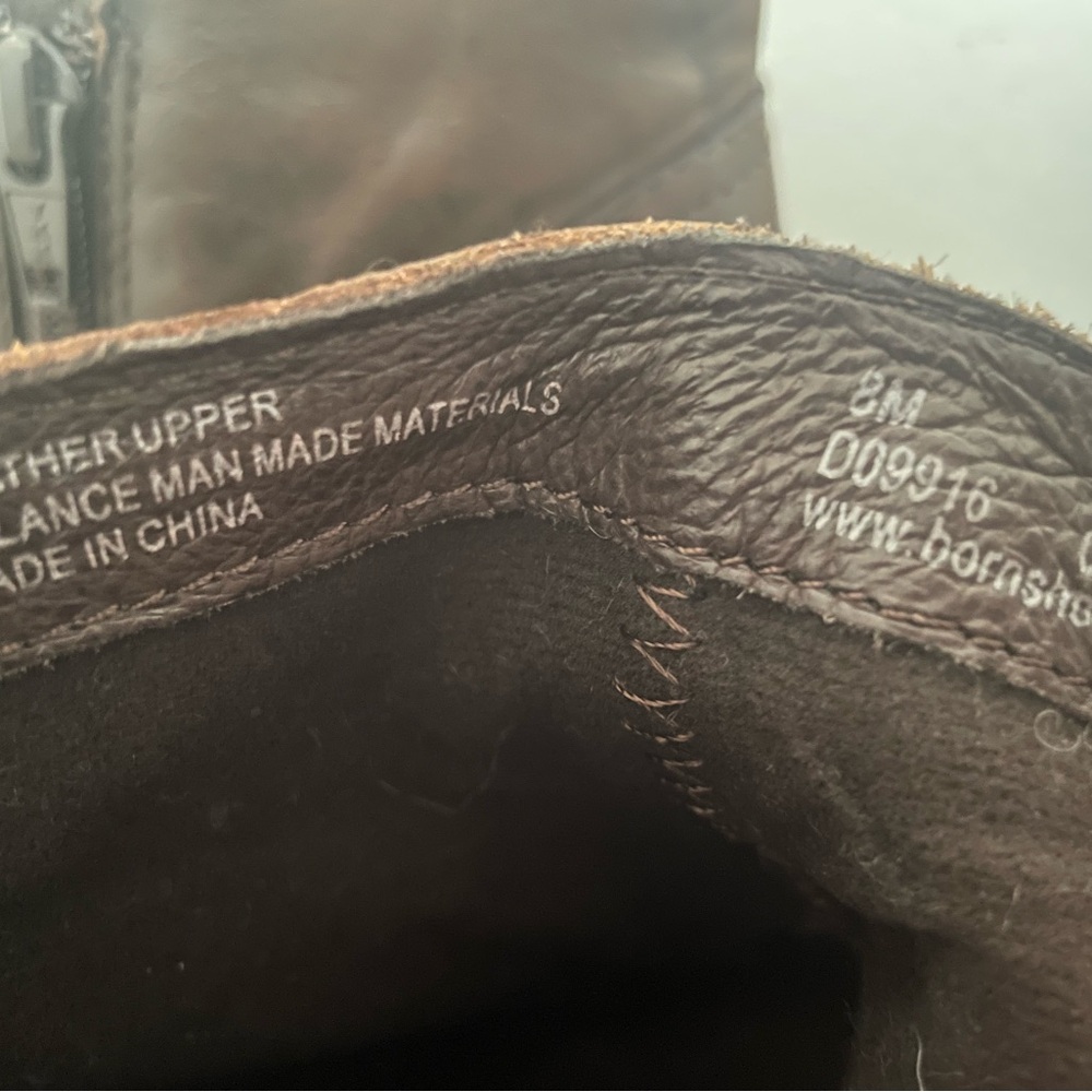 BORN Claire Brown leather ankle boots - Picture 5 of 8